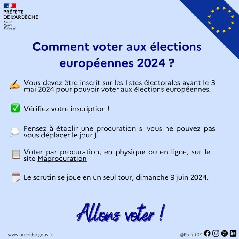 Allons voter !
