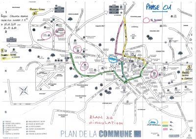 Plan de circulation phase 1