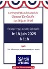 Commémoration du 18 juin
