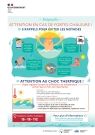 Baignades : ATTENTION EN CAS DE FORTES CHALEURS !