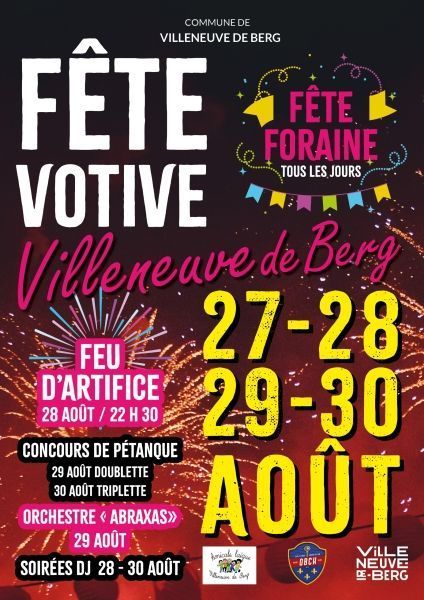 affiche fete votive OK