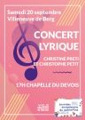 affiche JEP concert