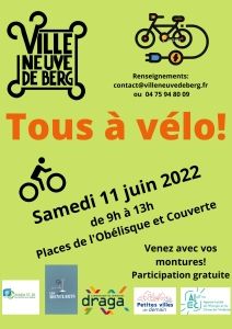 affiche tous a velo