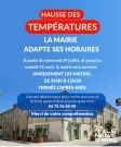 Horaires mairie