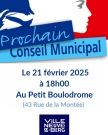 CONSEIL MUNICIPAL 2025 Ordre du jour/liste des délibérations/Procès verbal/Délibérations