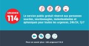 114: N° d'urgence sourds et malentendants