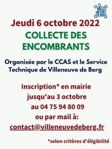 Copie de Encombrants 6 octobre 2022