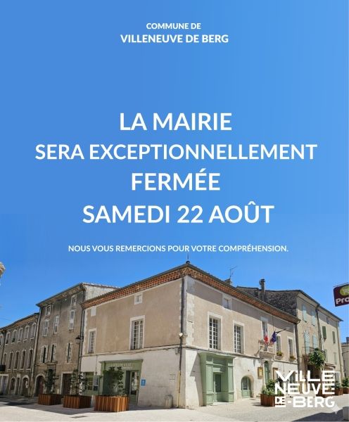 dermeture mairie