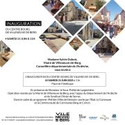 Inauguration centre-bourg le 21 juin