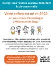 inscription ecole