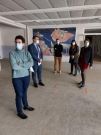 Visite du Département au collège de Villeneuve de Berg