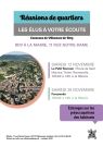 Réunions de quartiers les 12 et 26 nov.