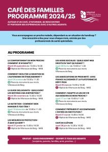 Programme Café des familles