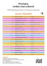 Programmation de janvier à août 2025