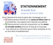 Stationnement Grand Rue
