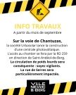 Voie de Chantuzas